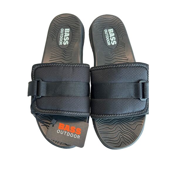 BASS OUTDOOR Women's Topo Sandals Open Toe Slides Beach or Hiking Shoe Size 10.5 - Picture 6 of 8